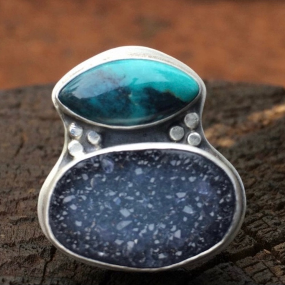 Broken Pine studio ring